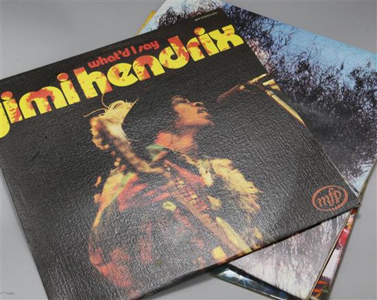Nine Jimi Hendrix records
